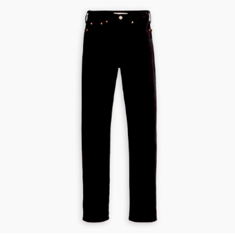 Levi’s Premium WEDGIE STRAIGHT FIT WOMEN'S Ankle JEANS 27 black